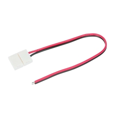 Polux Złączka do taśmy LED jednostronna z przewodem 10 mm