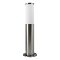 Polux Słupek zewnętrzny LIVIA wys. 45 cm satyna E27