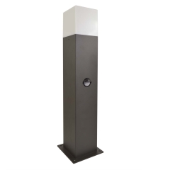 Polux Słupek ogrodowy NEW YORK z czujnikiem wys. 44 cm E27