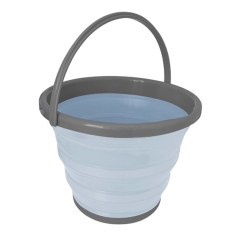 Wiadro składane okrągłe niebieskie 10 l
