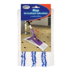 Wkład płaski do mopa do trudnych zabrudzeń z mikrofibry