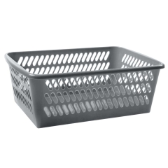 Koszyk ażurowy K3 mini srebrny 11 cm x 29 cm x 20 cm