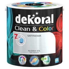Dekoral Emulsja Clean & Color słodka sól 2,5 l
