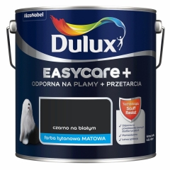 Dulux Emulsja EasyCare + czarno na białym 2,5L