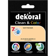 Dekoral Tester farby Clean Color złocista morela