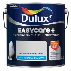 Dulux Emulsja EasyCare + najpopularniejszy szary 2,5L