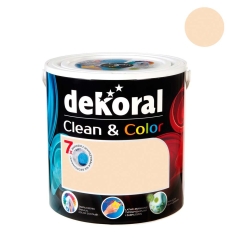 Dekoral Emulsja Clean & Color miękki welur 2,5 l