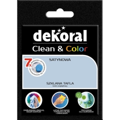 Dekoral Tester farby Clean Color szklana tafla