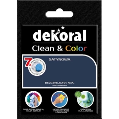 Dekoral Tester farby Clean Color bezgwiezdna noc