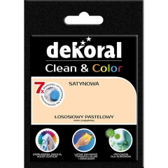 Dekoral Tester farby Clean Color łososiowy pastelowy