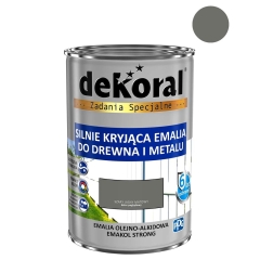 Dekoral Emalia Emakol Strong szara jasna matowa 900 ml