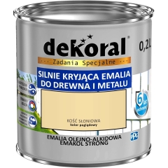 Dekoral Emalia Emakol Strong kość słoniowa 200 ml