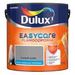 Dulux Emulsja plamoodporna Easy Care trwałość grafitu 2,5 l