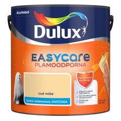 Dulux Emulsja plamoodporna Easy Care cud miód 2,5 l