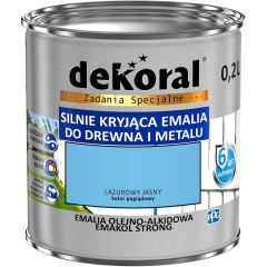 Dekoral Emalia Emakol Strong lazurowy jasny 200 ml