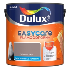 Dulux Emulsja plamoodporna Easy Care różowy a brąz 2,5 l