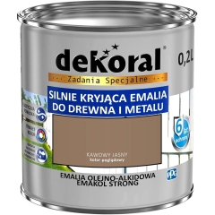 Dekoral Emalia Emakol Strong kawowy jasny 200 ml