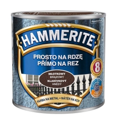 Hammerite Emalia antykorozyjna brązowa młotkowa 250 ml