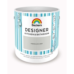 Beckers Emulsja Designer Kitchen&Bathroom Porcelain Grey 2,5 l