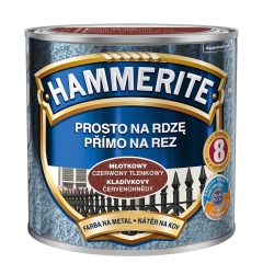Hammerite Emalia antykorozyjna czerwony tlenkowy młotkowy 250 ml