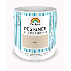 Beckers Emulsja Designer Kitchen&Bathroom Sandy 2,5 l