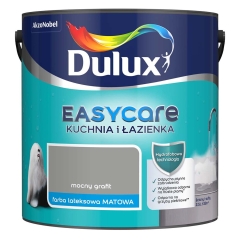 Dulux Emulsja EasyCare Kuchnia i Łazienka mocny grafit 2,5 l