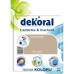 Dekoral Tester koloru Łazienka & Kuchnia cafe latte 30 ml
