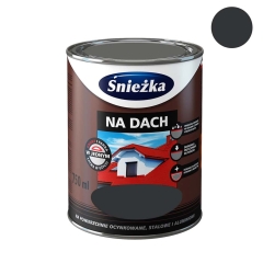 Śnieżka Gruntoemalia Na Dach grafitowa 750 ml