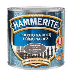 Hammerite Emalia antykorozyjna szara młotkowa 250 ml