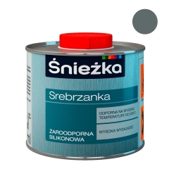 Śnieżka Srebrzanka żaroodporna srebrny 200 ml