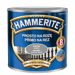 Hammerite Emalia antykorozyjna szara połysk 250 ml