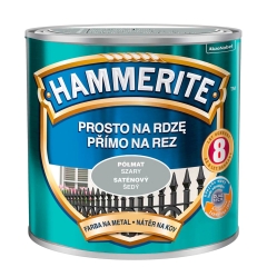 Hammerite Emalia antykorozyjna szara półmat 250 ml