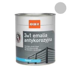 Emalia antykorozyjna 3w1 jasno szara półmat 750 ml