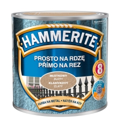 Hammerite Emalia antykorozyjna złoty młotkowy 250 ml
