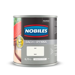 Nles Emalia Dach i Rynna biała 750 ml