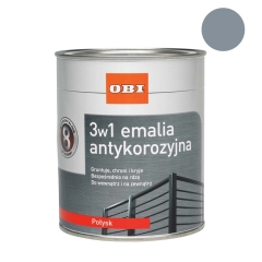 Emalia antykorozyjna szary połysk 750 ml