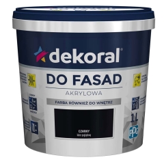 Dekoral Emulsja fasadowa Polinit czarna 1 l