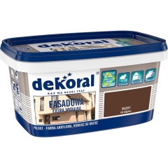 Dekoral Emulsja fasadowa Polinit brązowa 1 l