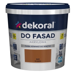 Dekoral Emulsja fasadowa Polinit rudy 1 l