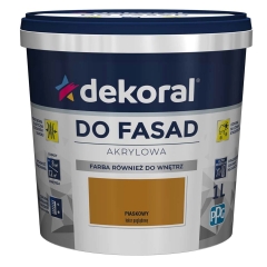 Dekoral Emulsja fasadowa Polinit piaskowa 1 l
