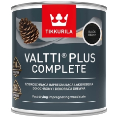 Tikkurila Lakierobejca Valtti Plus Complete black ebony 750 ml