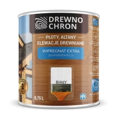 Drewnochron Impregnat Extra powłokotwórczy biały 750 ml