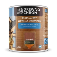 Drewnochron Impregnat Extra powłokotwórczy mahoń 750 ml