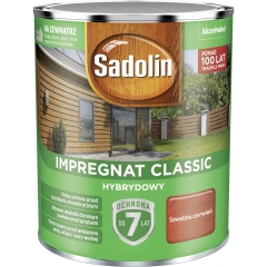 Sadolin Impregnat Classic szwedzka czerwień 750 ml