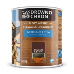 Drewnochron Impregnat Extra powłokotwórczy orzech ciemny 750 ml