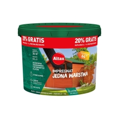 Altax Impregnat Jedna Warstwa orzech 6 l