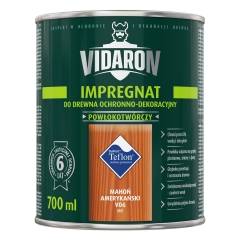 Vidaron Impregnat do drewna powłokotwórczy mahoń amerykański 700 ml