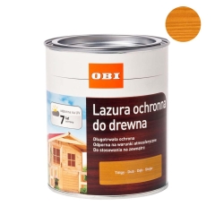 Lazura ochronna do drewna dąb 750 ml