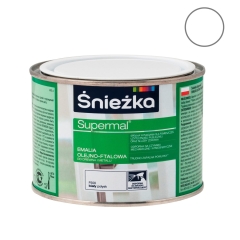 Śnieżka Emalia Supermal olejno-ftalowa biała 400 ml