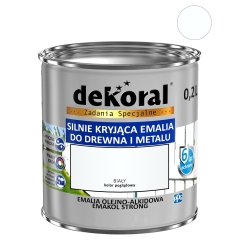 Dekoral Emalia Emakol Strong biała 200 ml